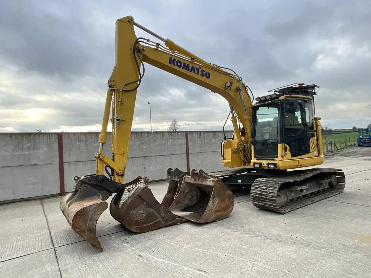 KOMATSU PC138US-11 14 TON ZERO TAIL EXCAVATOR - Image 3