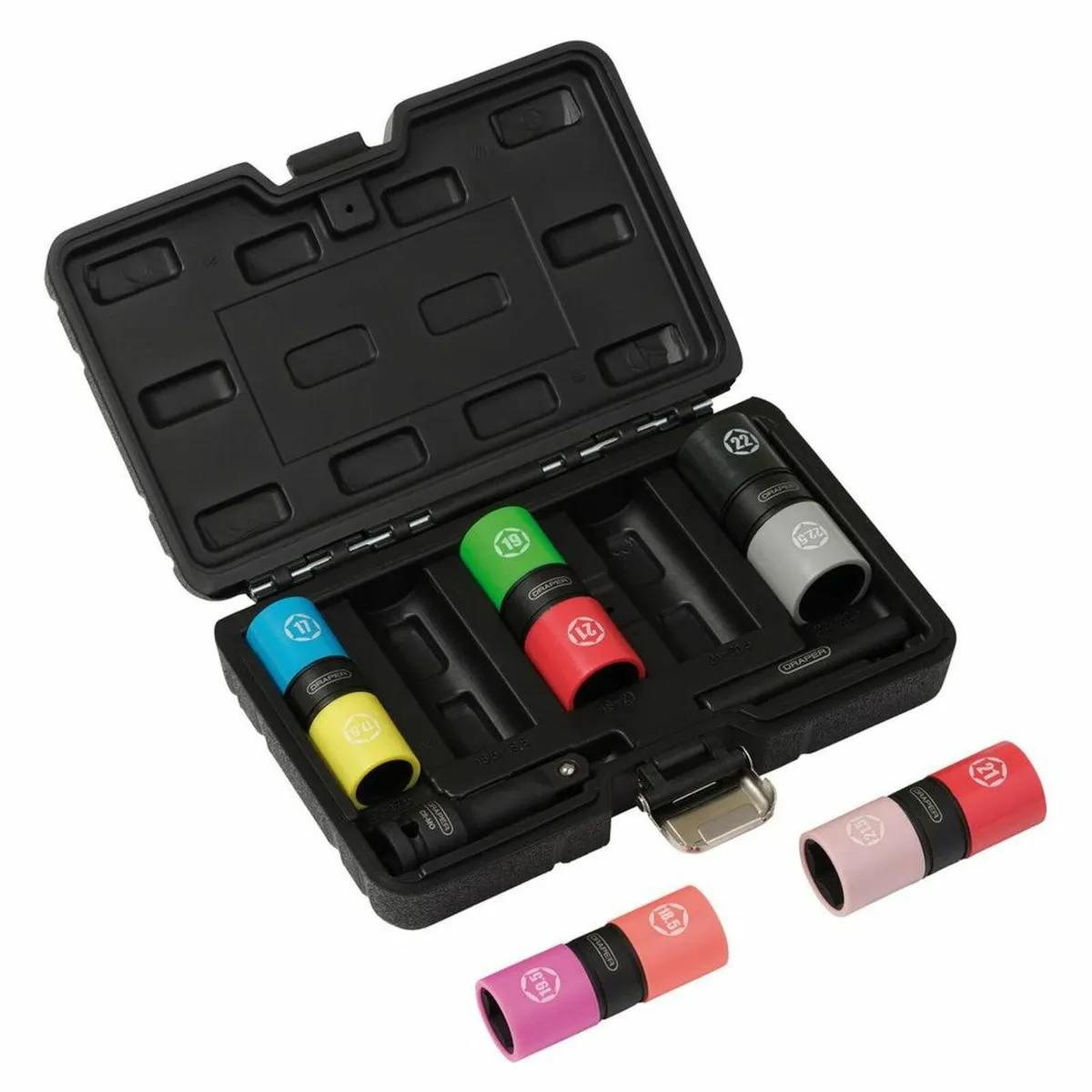 Draper Double Ended Wheel Lug Nut Socket Set - Image 1