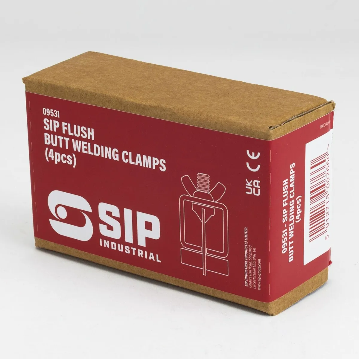 SIP 4 Piece Flush Butt Welding Clamps - Image 2