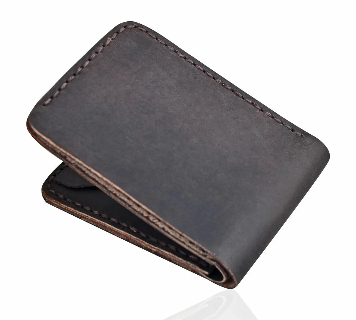 Leather Wallet for Men Bifold Slim Vintage Style - Image 4