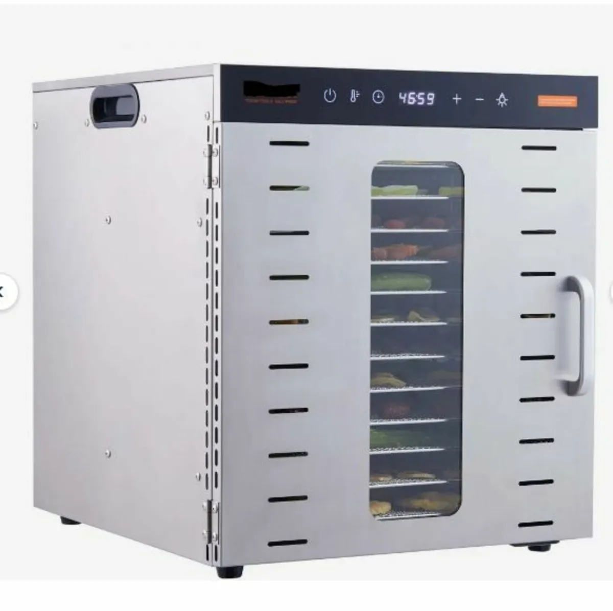 10 Trays Food Dehydrator Machine Stainless Steel - Image 1
