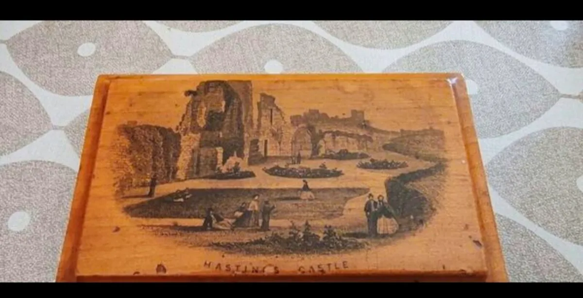 Mauchline Ware desk piece - Image 1