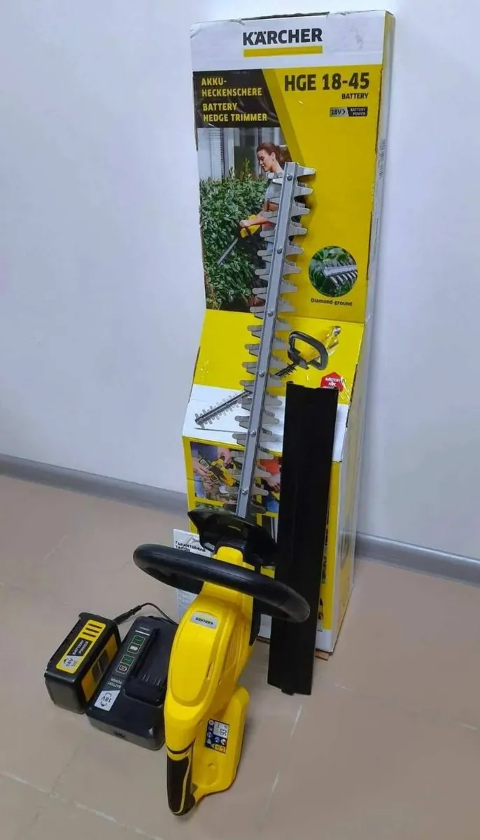 Karcher cordless hedge trimmer - Image 1