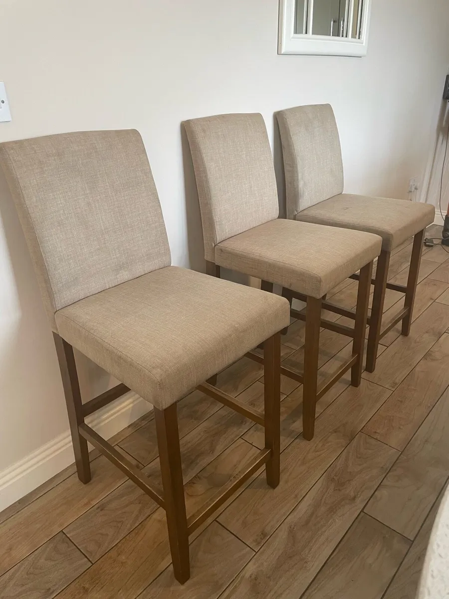 Wood Barstool / kitchen counter chairs - Image 1