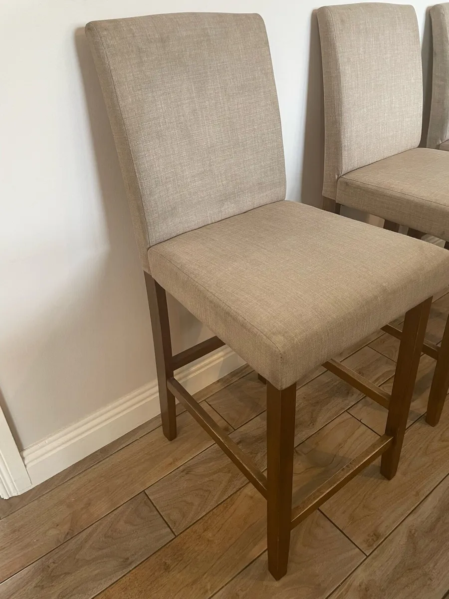 Wood Barstool / kitchen counter chairs - Image 3