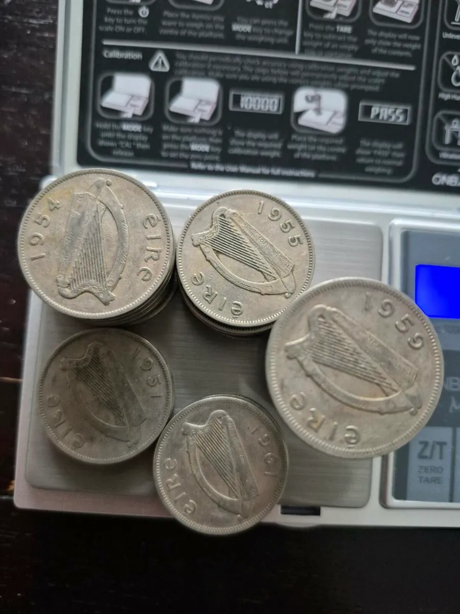 Irish 2 Florin coins - Image 4