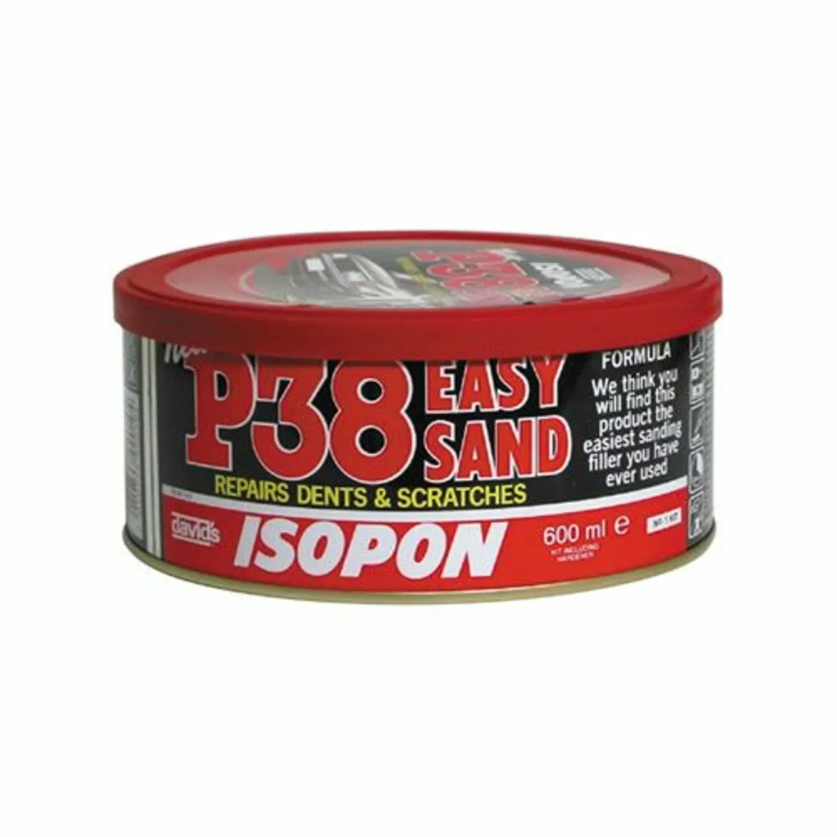 ISOPON P38 Body Filler 600ml – P38/1 - Image 1