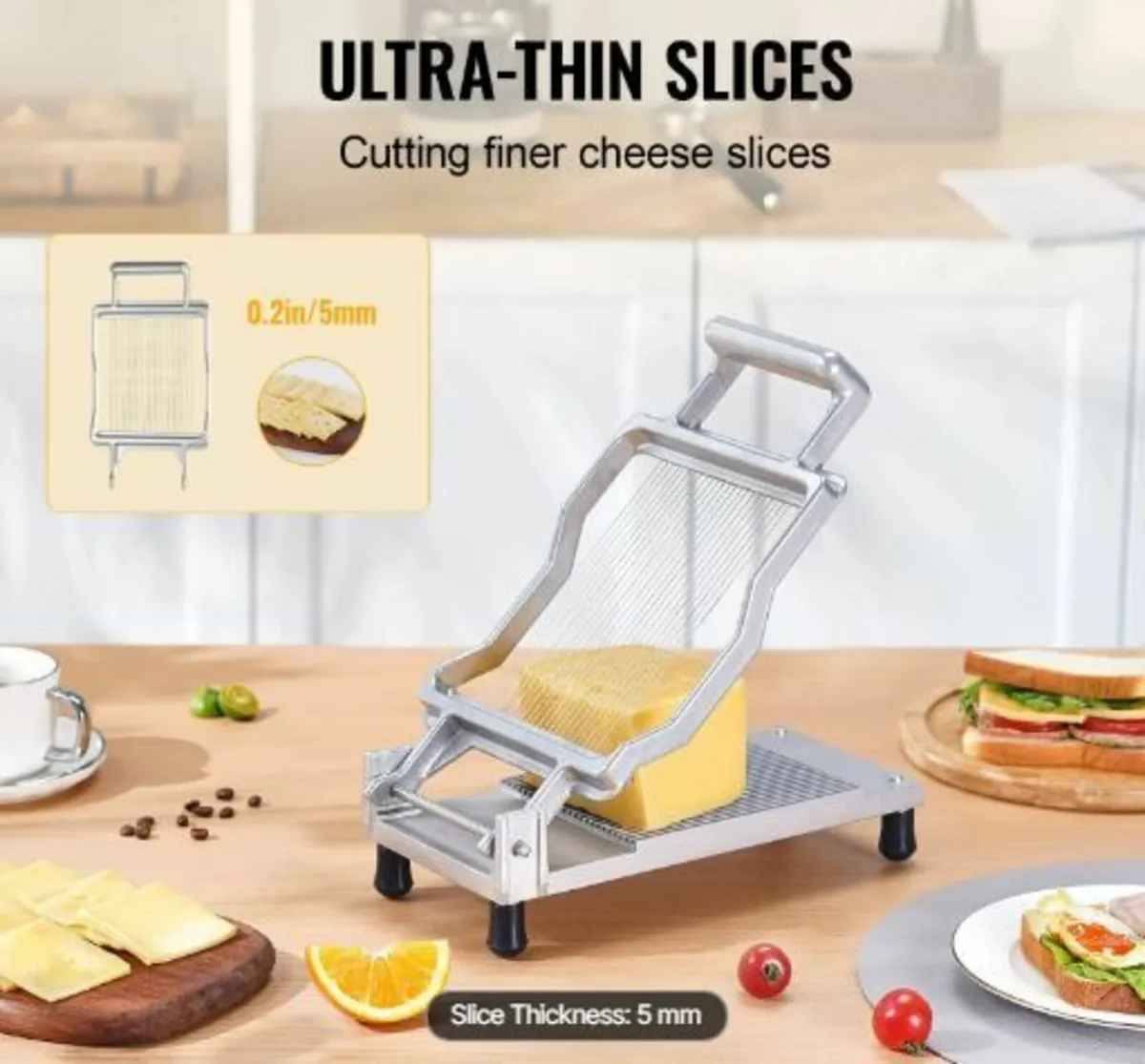 Cheese Cutter with Wire Cheeser Butter - Image 2