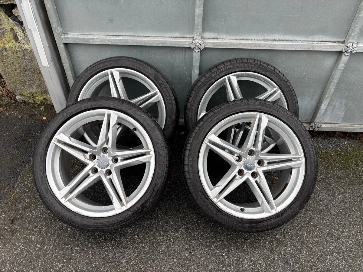 18 Inch Audi S Line Alloys 5 x 112 - Image 1