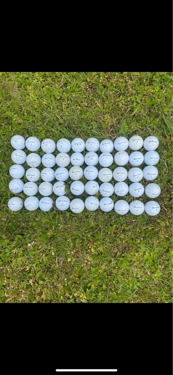 50 Taylormade golf balls for €35