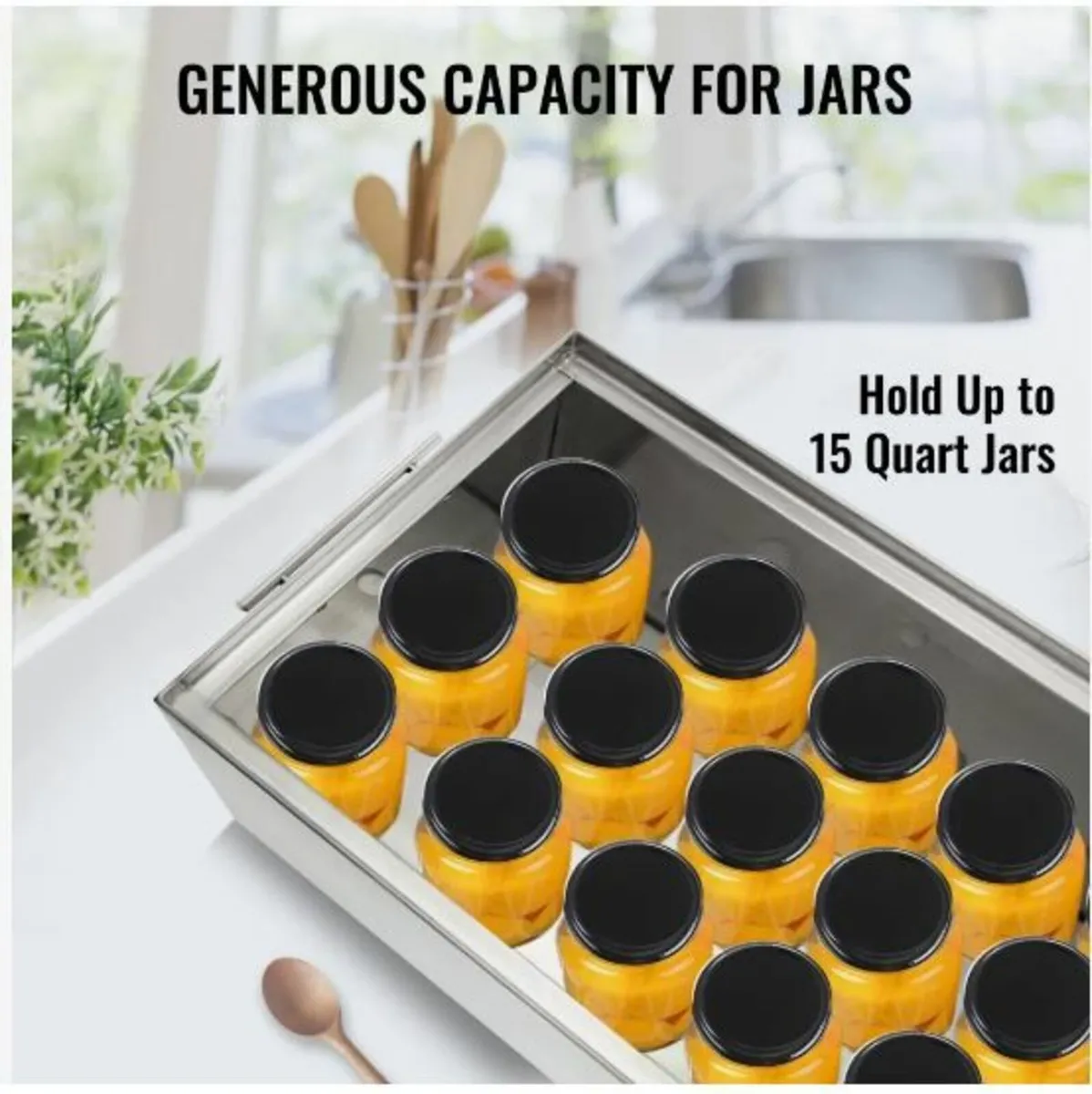 Water Bath Canner, 15 Quart Stove Top - Image 3