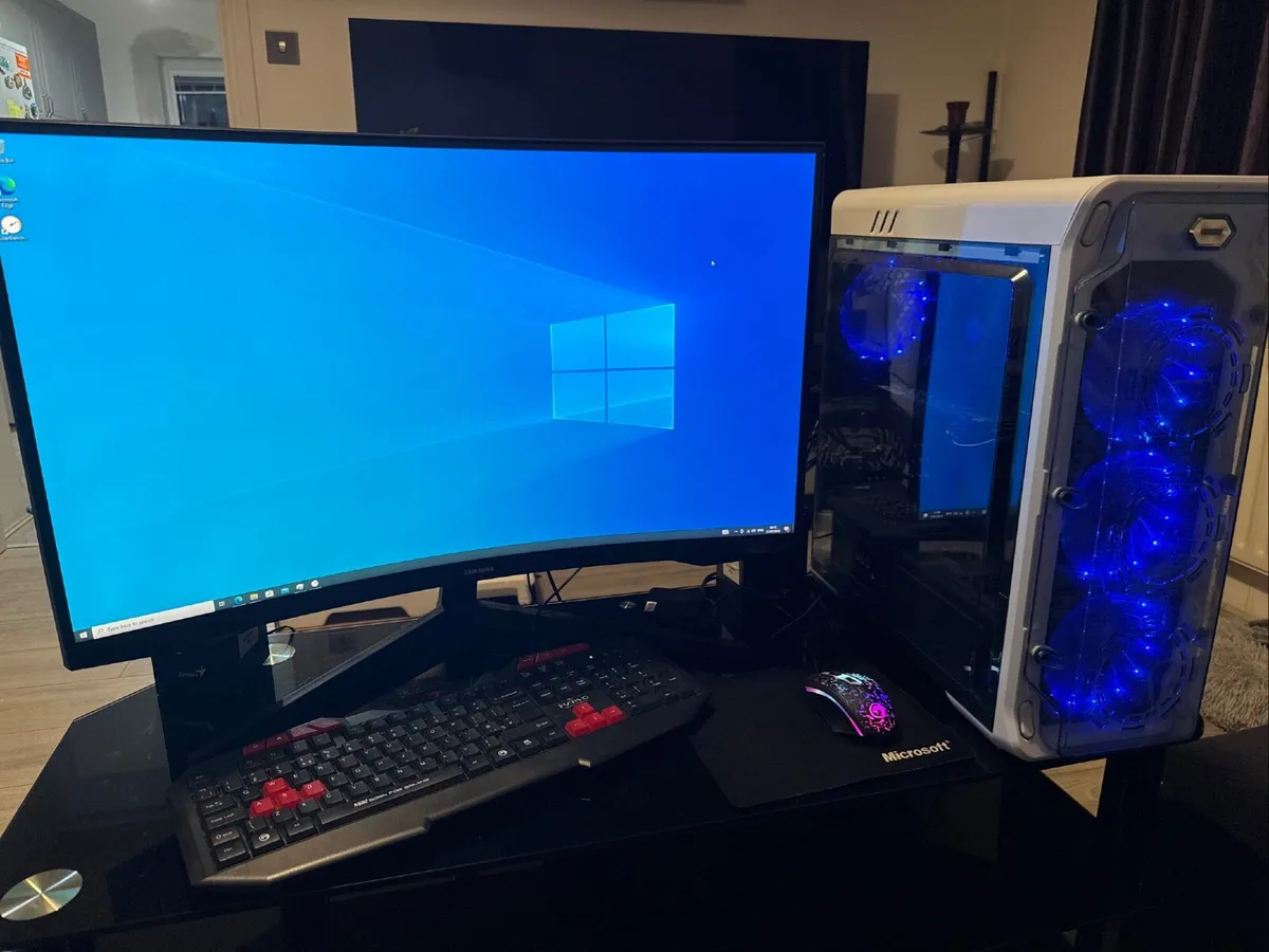 PC Bundle. i5, GTX1060, 16RAM, 32” Screen, Corsair - Image 4