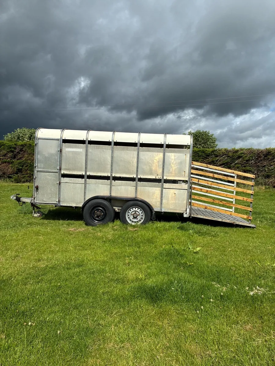 12x6ft Ifor Williams Cattle Trailer - Image 1