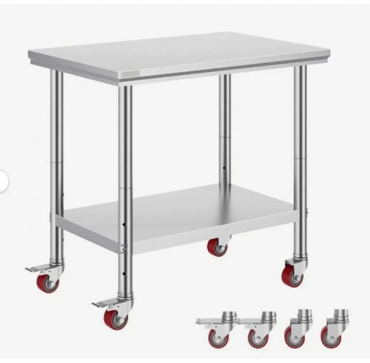 Stainless Steel Catering Work Table 36x24 Inch - Image 1