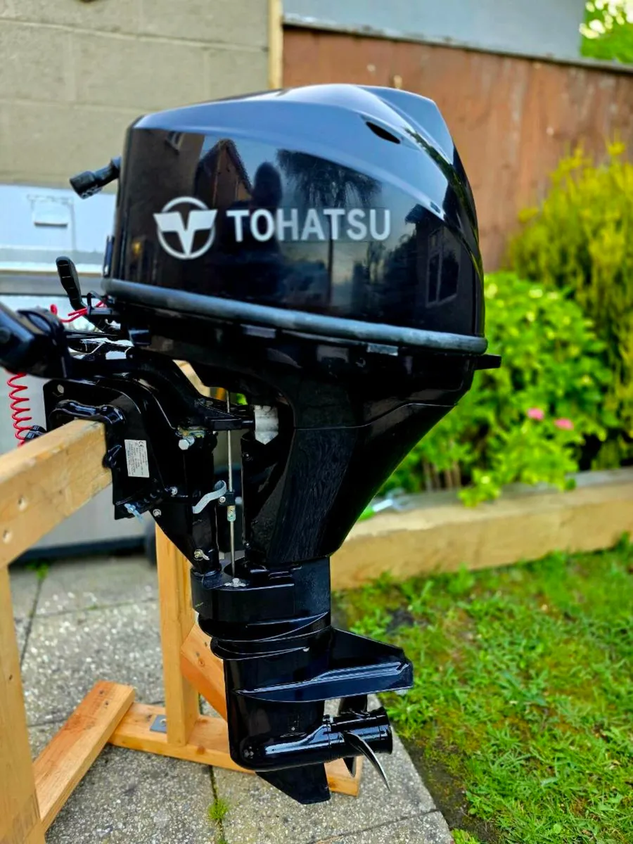 Tohatsu outboard 9.8 hp MFS9.8B, 4-stroke, short s - Image 1