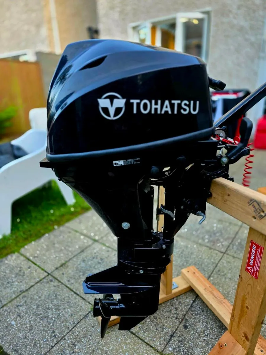 Tohatsu outboard 9.8 hp MFS9.8B, 4-stroke, short s - Image 3