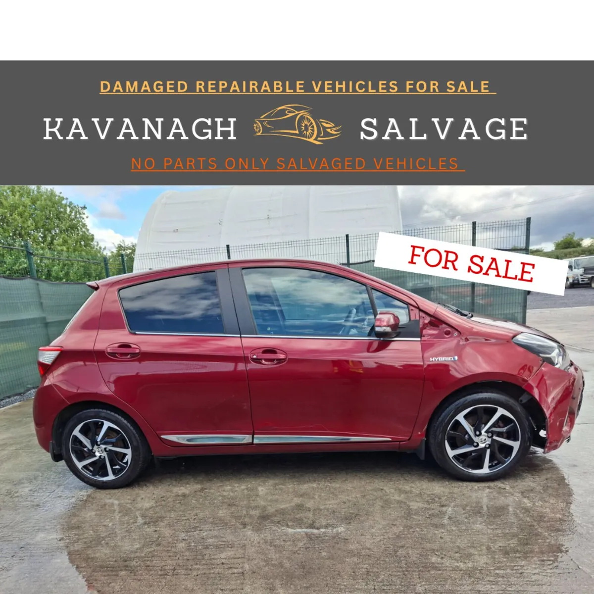 192 Toyota Yaris  1.5 VVti Hybrid  Pan roof - Image 1