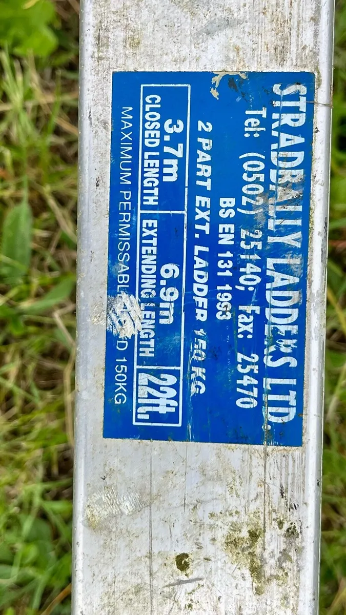 Three Aluminium Ladders - Image 2