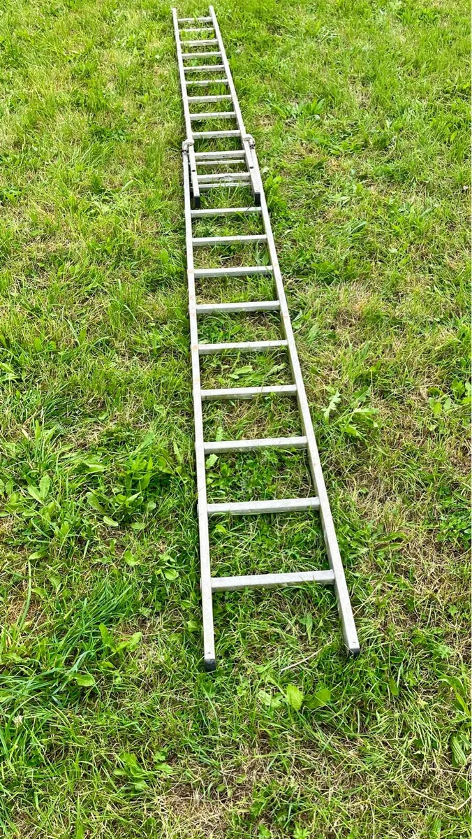 Three Aluminium Ladders - Image 4