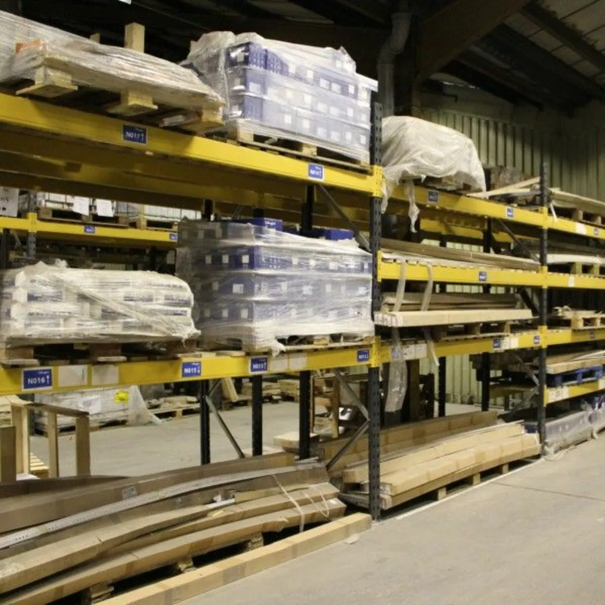 2m Up To 6m Tall Warehouse Pallet Racking Shelving - Image 1
