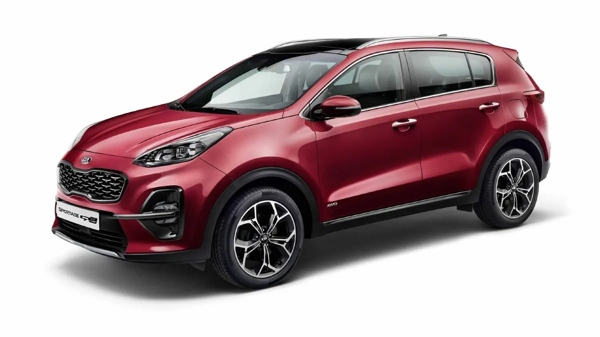Kia Sportage IV 4 Piece Tinted Wind Deflectors - Image 1