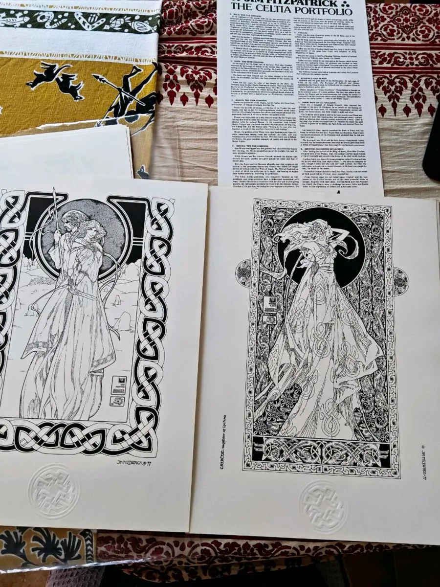Jim Fitzpatrick original  1978 prints - Image 4