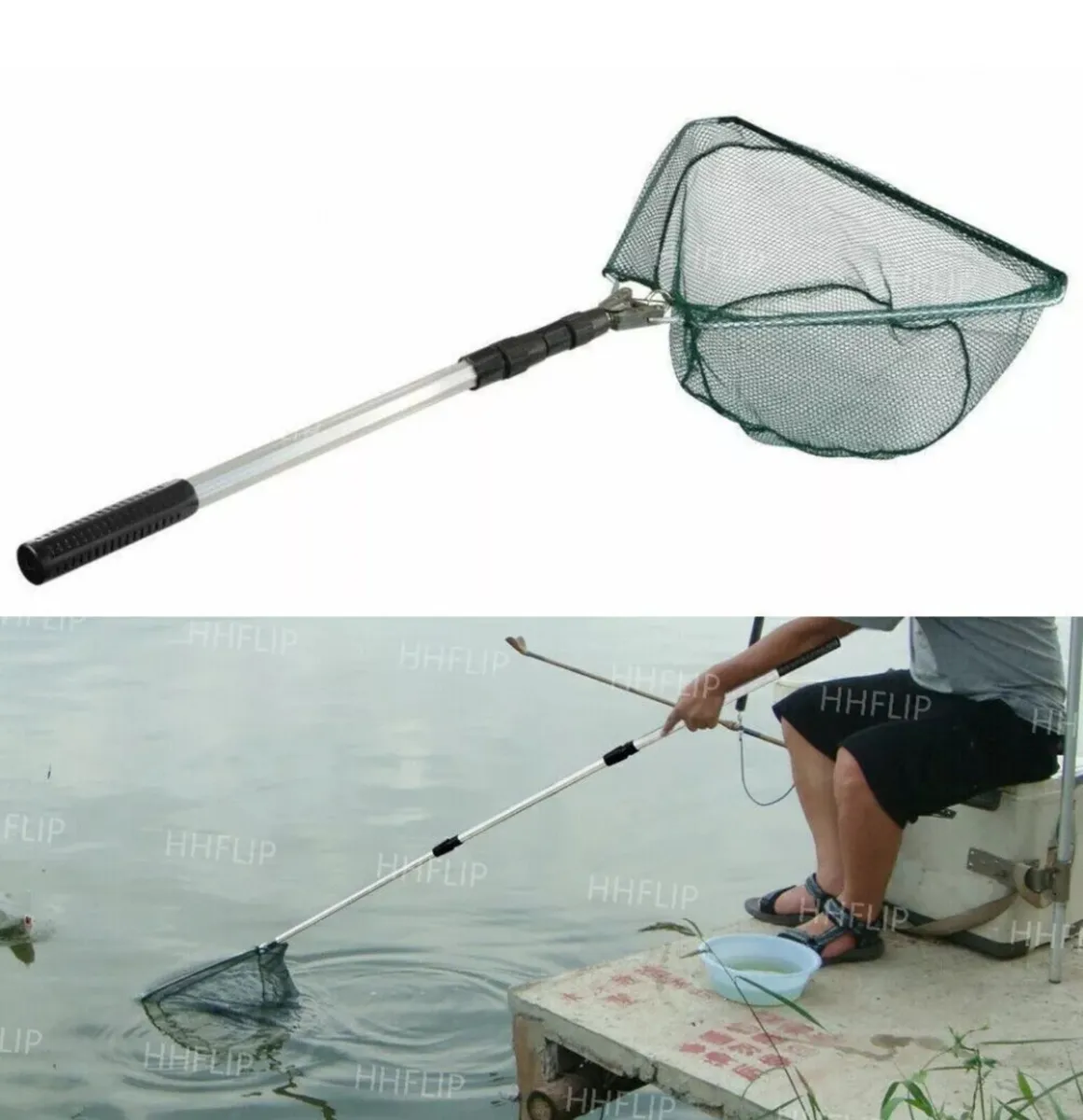 Fishing Landing Net Telescopic Extendable 190cm - Image 2