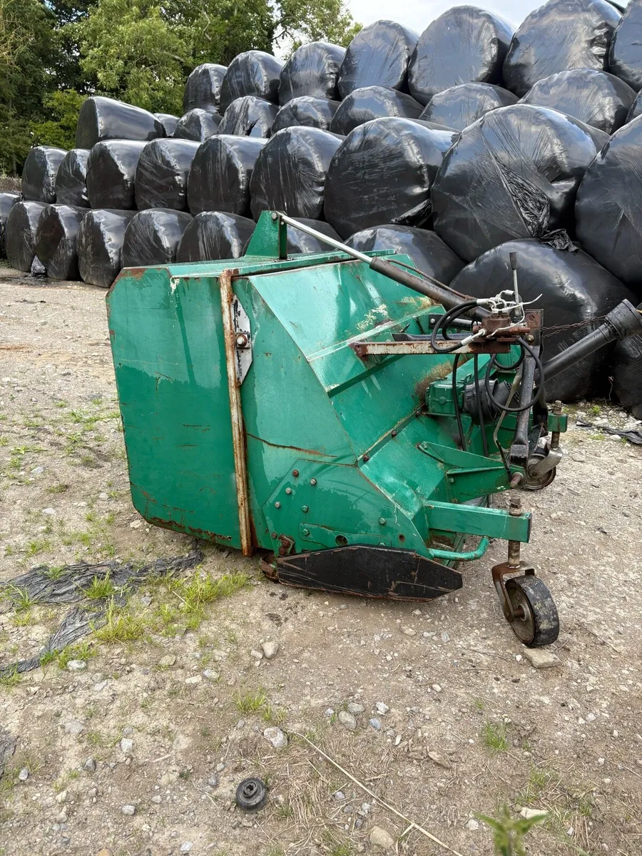 Flail mower collector leaf collector - Image 2