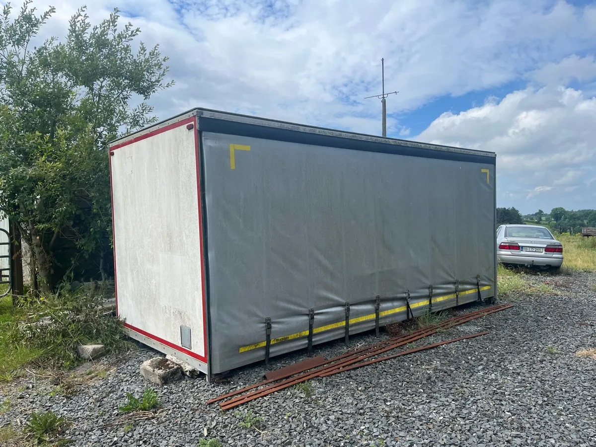 Trailer, Container, Steel table, land leveller - Image 1