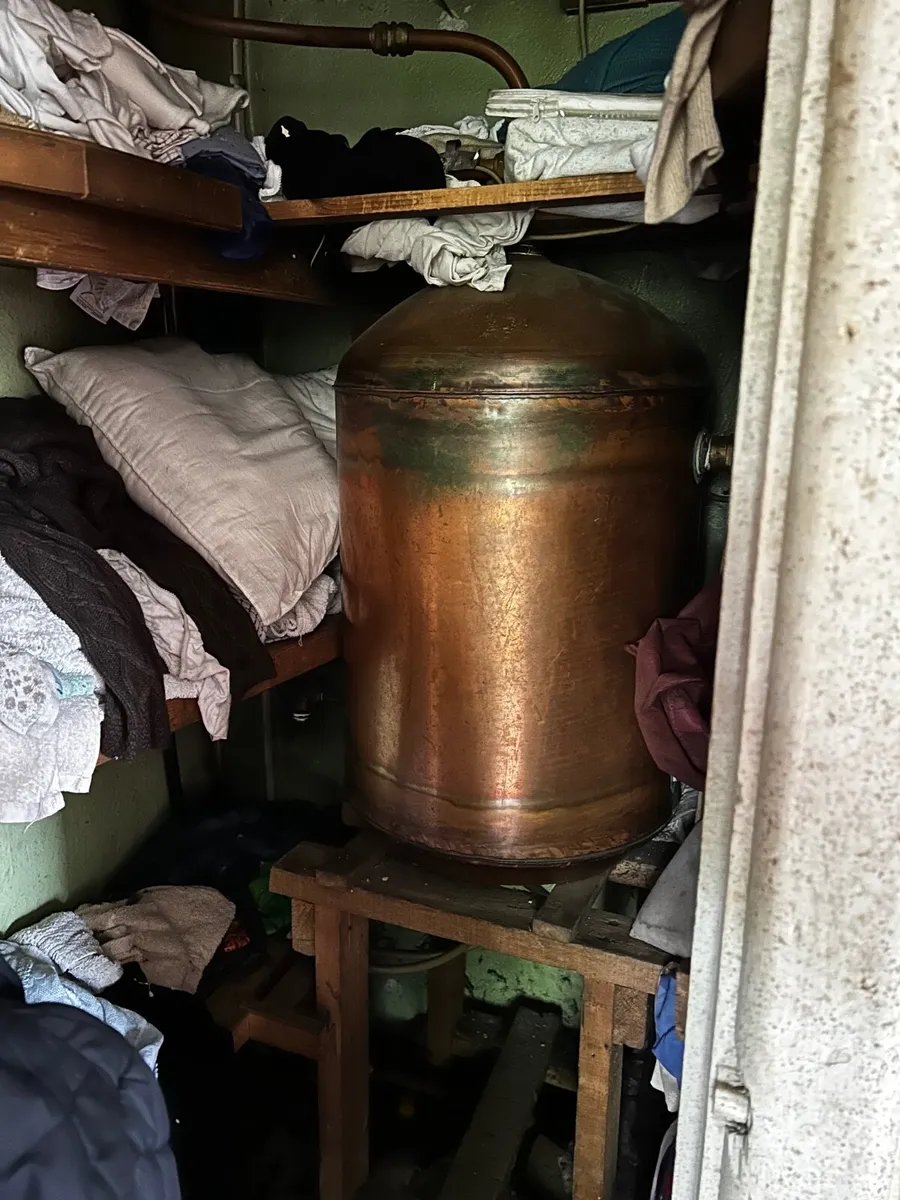 Copper water tank