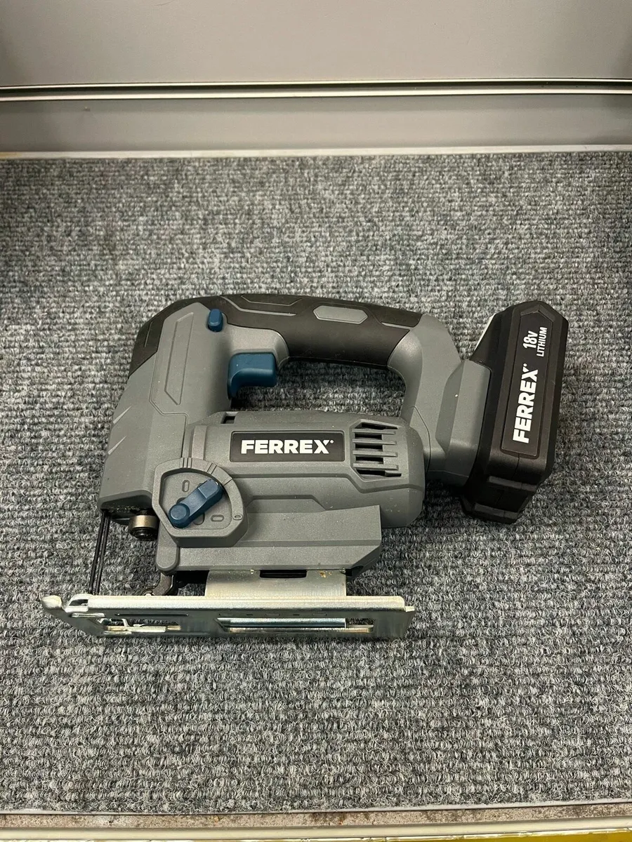 Ferrex 18V Cordless Jigsaw with Battery and Charge - Image 1