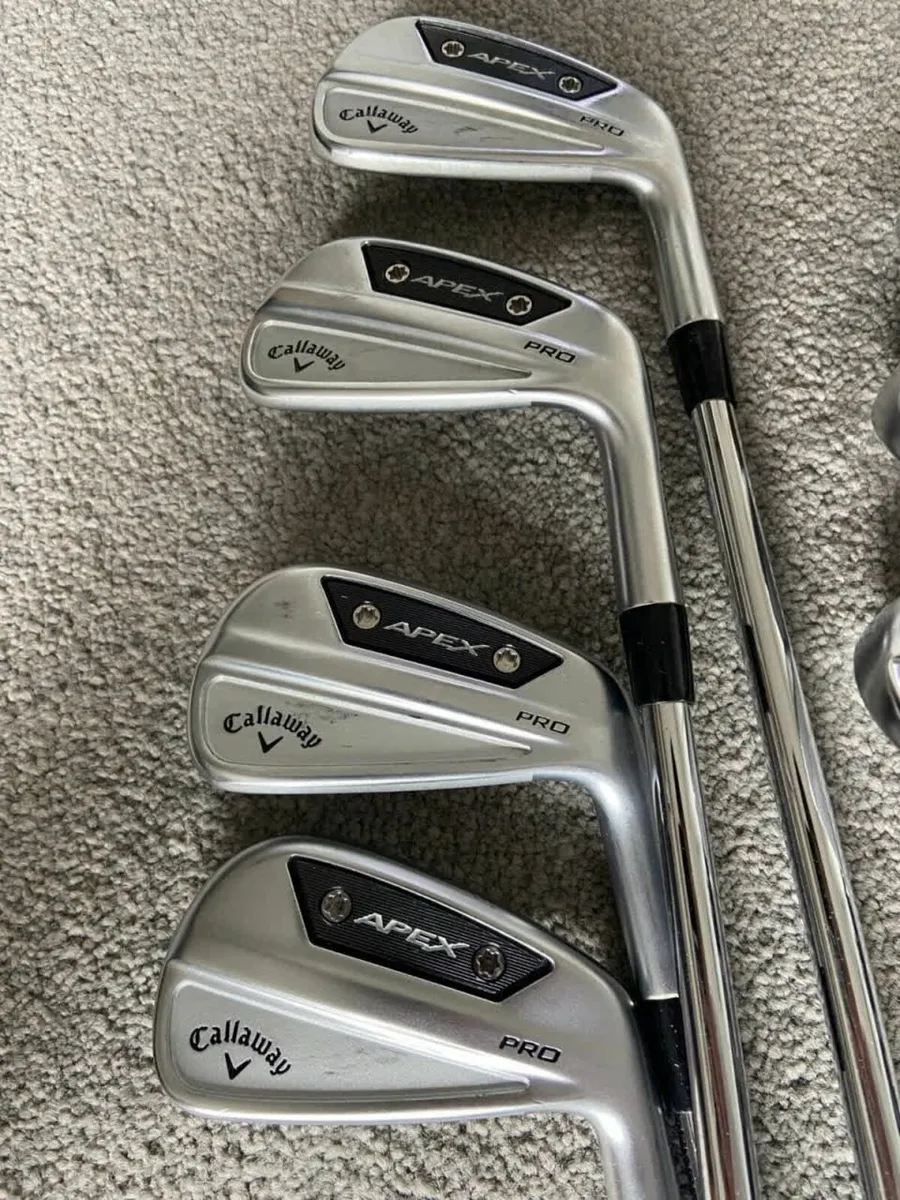 Callaway Apex Pro 24 Irons 4-PW Steel RH Stiff - Image 3
