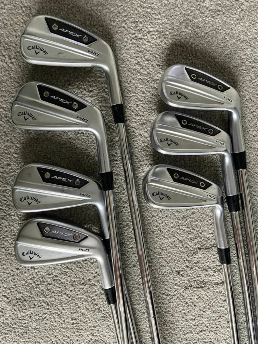 Callaway Apex Pro 24 Irons 4-PW Steel RH Stiff - Image 1