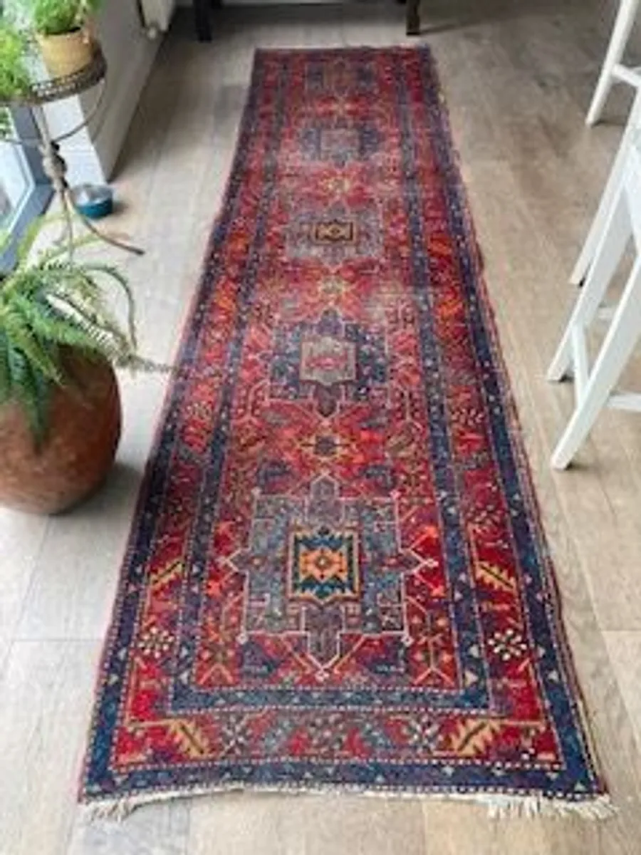 Beautiful Persian Heriz Runner Rug - Image 1