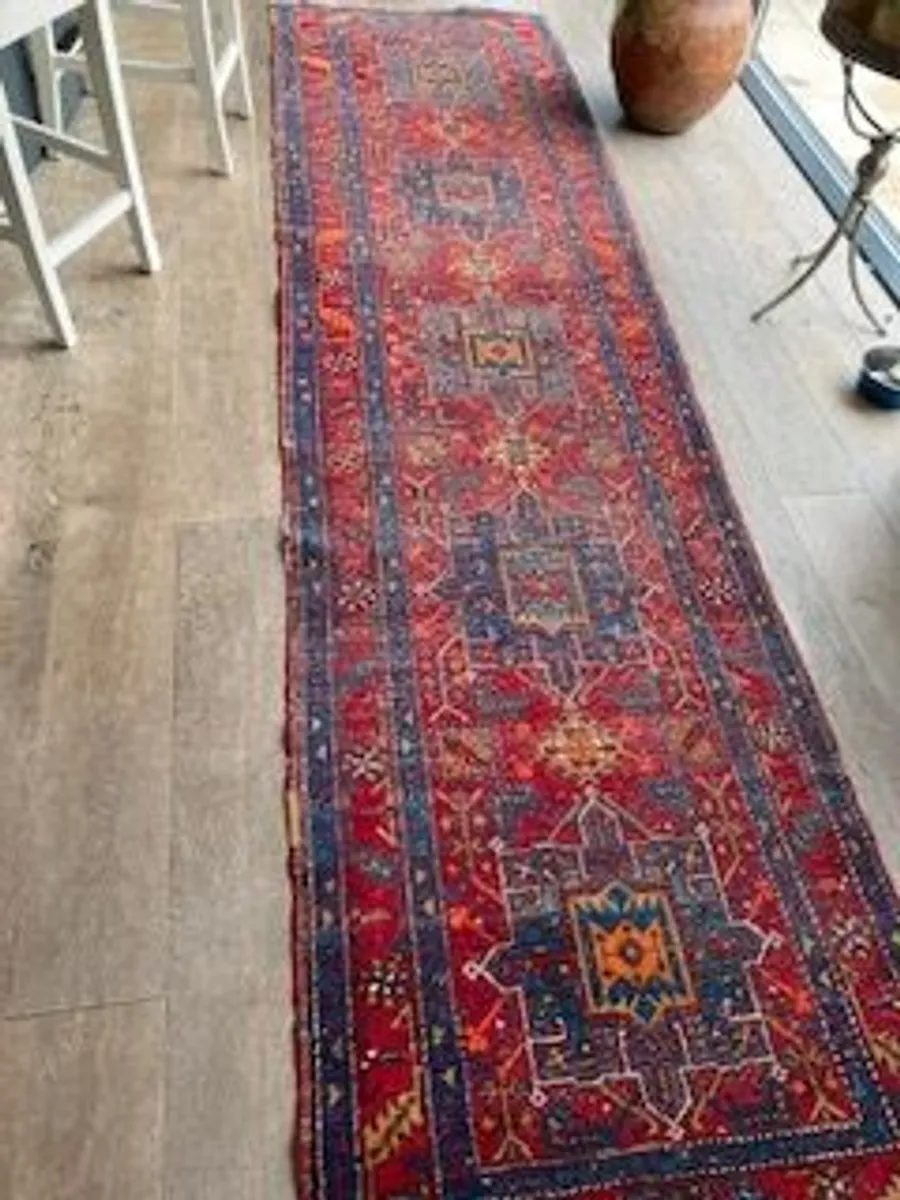 Beautiful Persian Heriz Runner Rug - Image 2