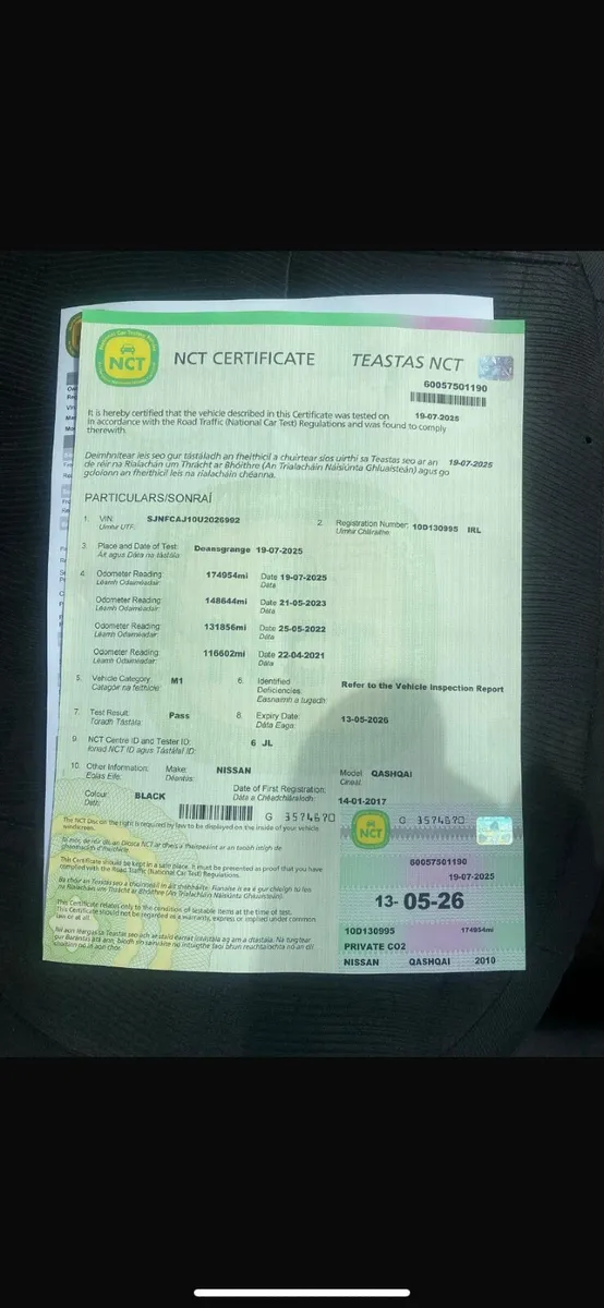 Nissan Qashqai 2010 1.5L NCT 05/2026 Full Service! - Image 2