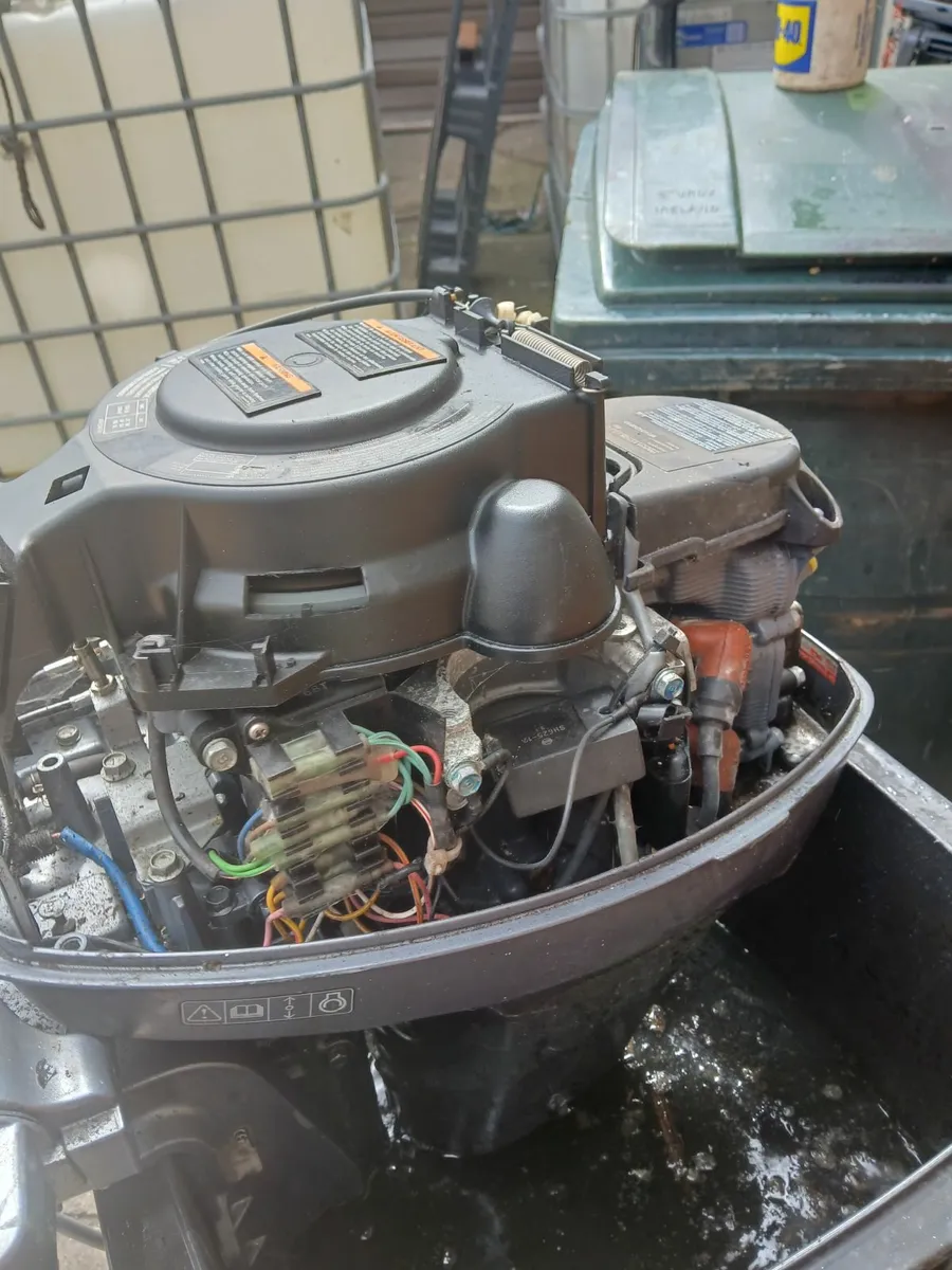 Yamaha  f8 fourstroke longshaft outboard - Image 1