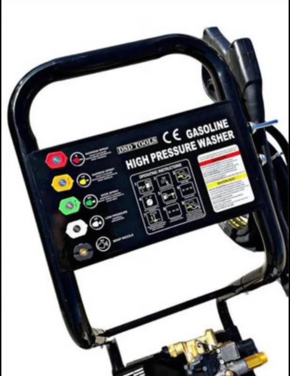 New Petrol pressure washers free delivery - Image 4