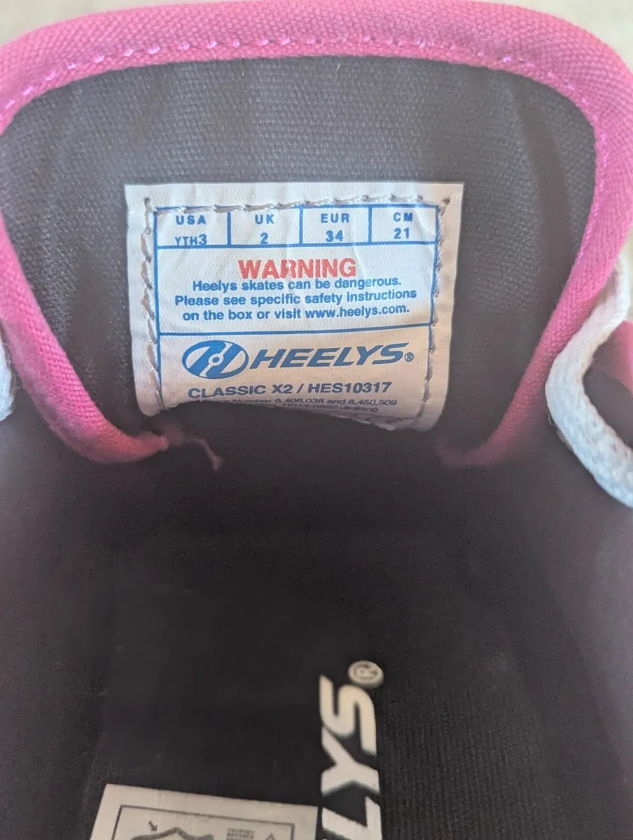 Heelys - UK Size 2 - Image 3