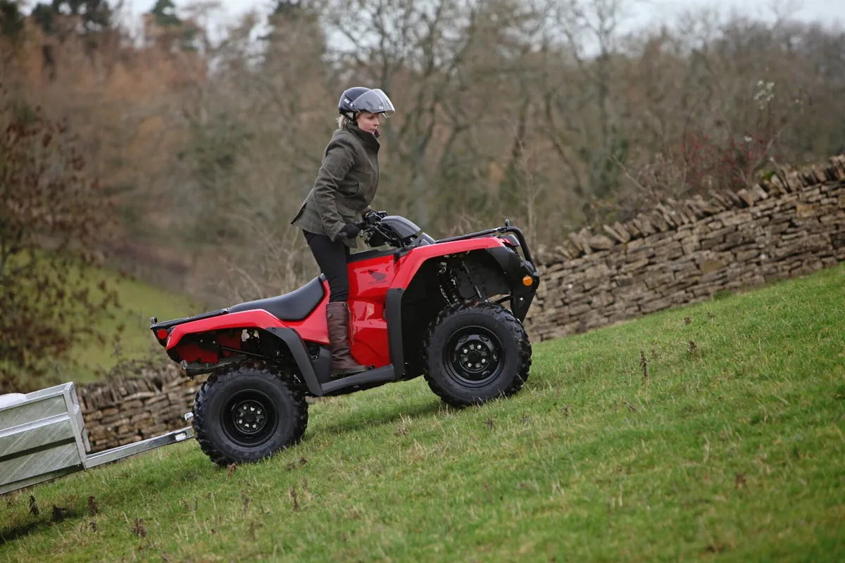 Honda TRX520 FA6 ATV - Image 4