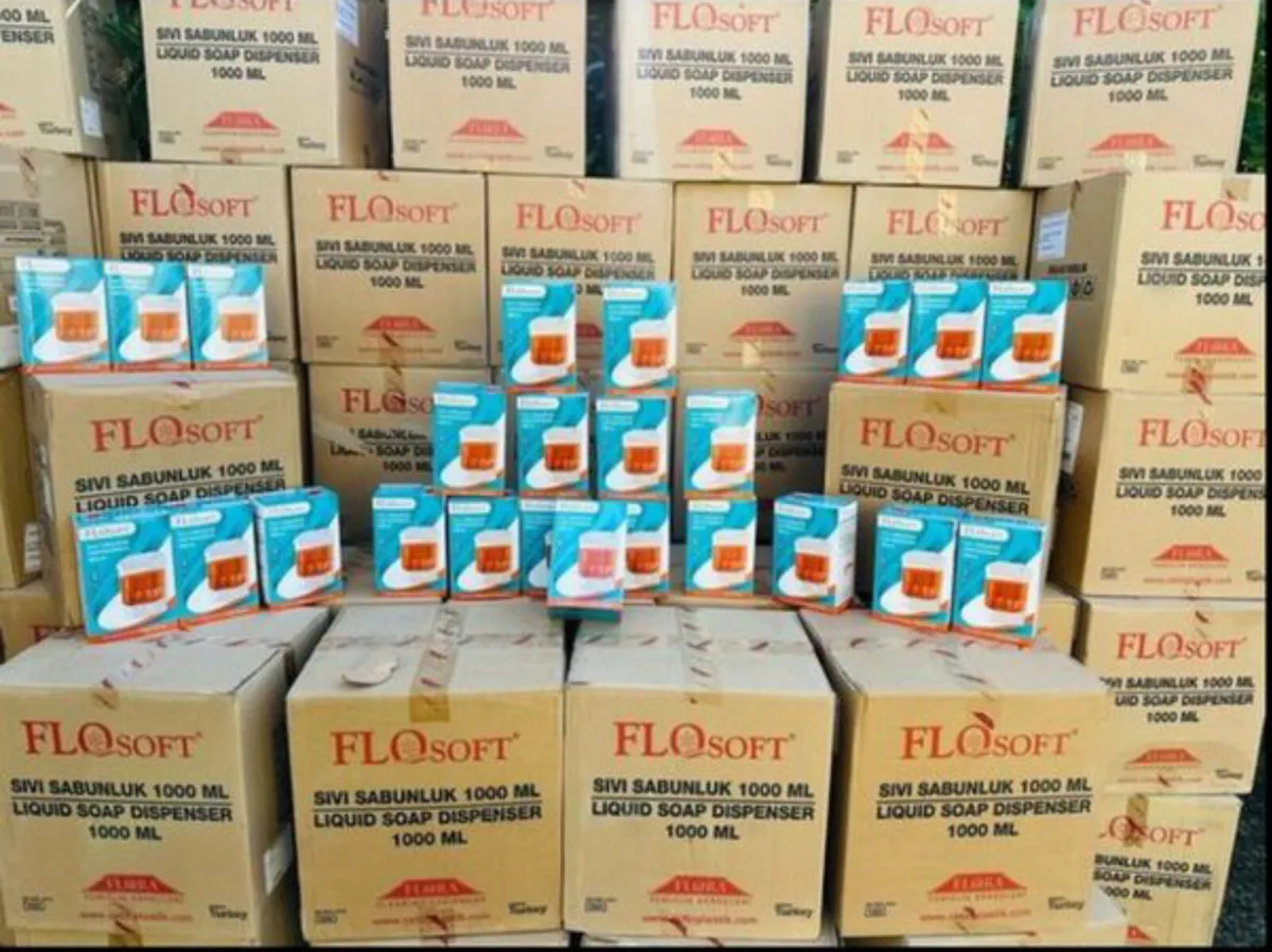 23 CENT PER UNIT - 1500 LIQUID SOAP DISPENSERS - Image 1