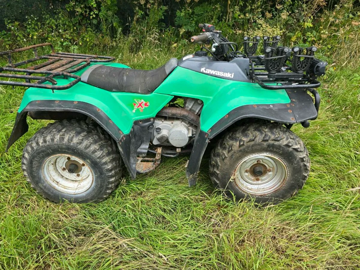 Kawasaki bayou quad - Image 2