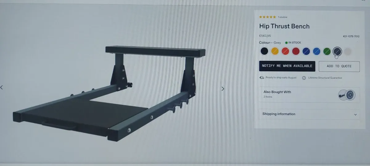hip Thruster beanch