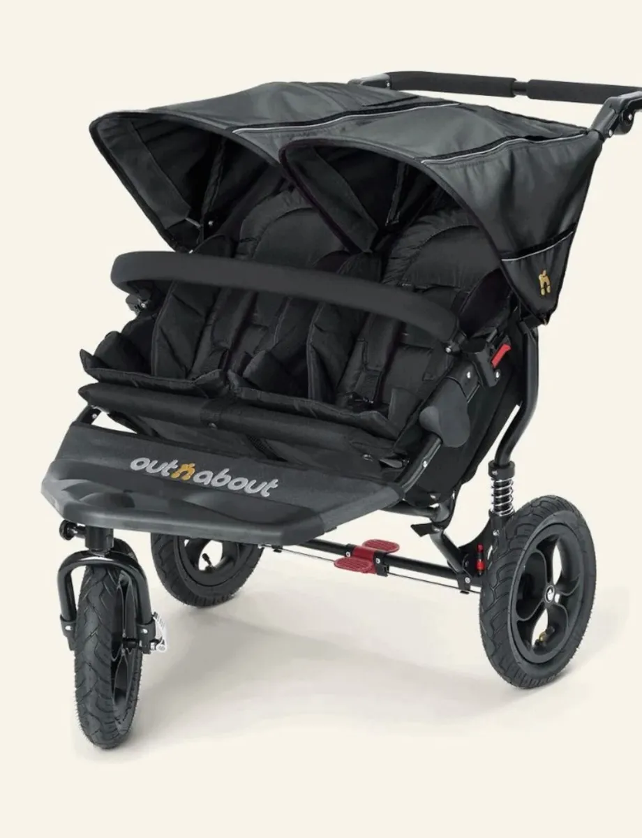 Out n about nipper double buggy