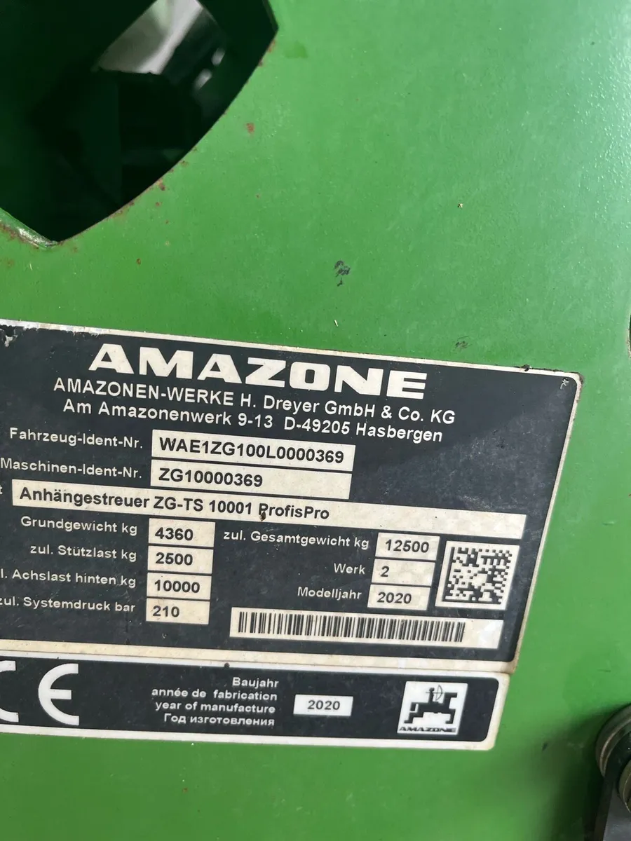 Amazone ZG-TS10001 Profis-Pro - Image 4