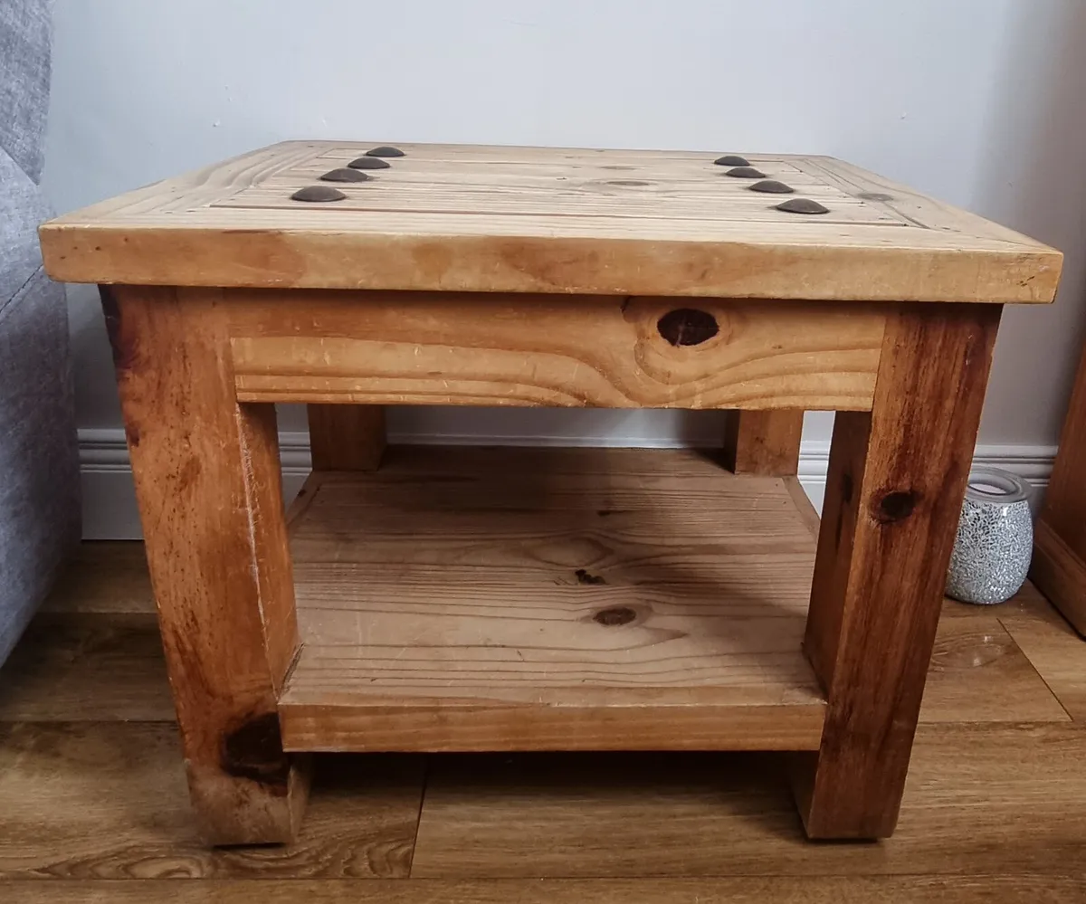 Mexican Pine Coffee Table - Image 1