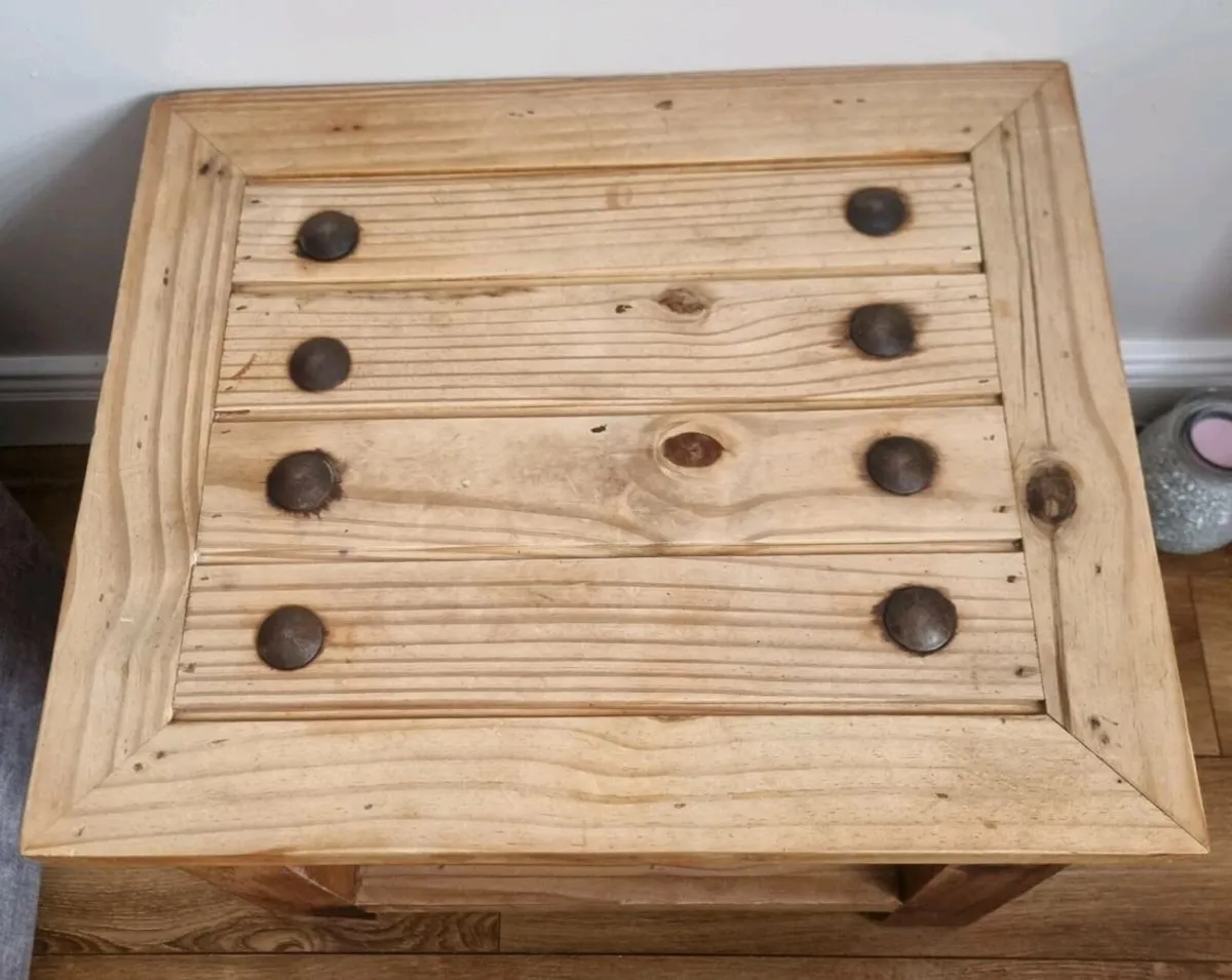 Mexican Pine Coffee Table - Image 2