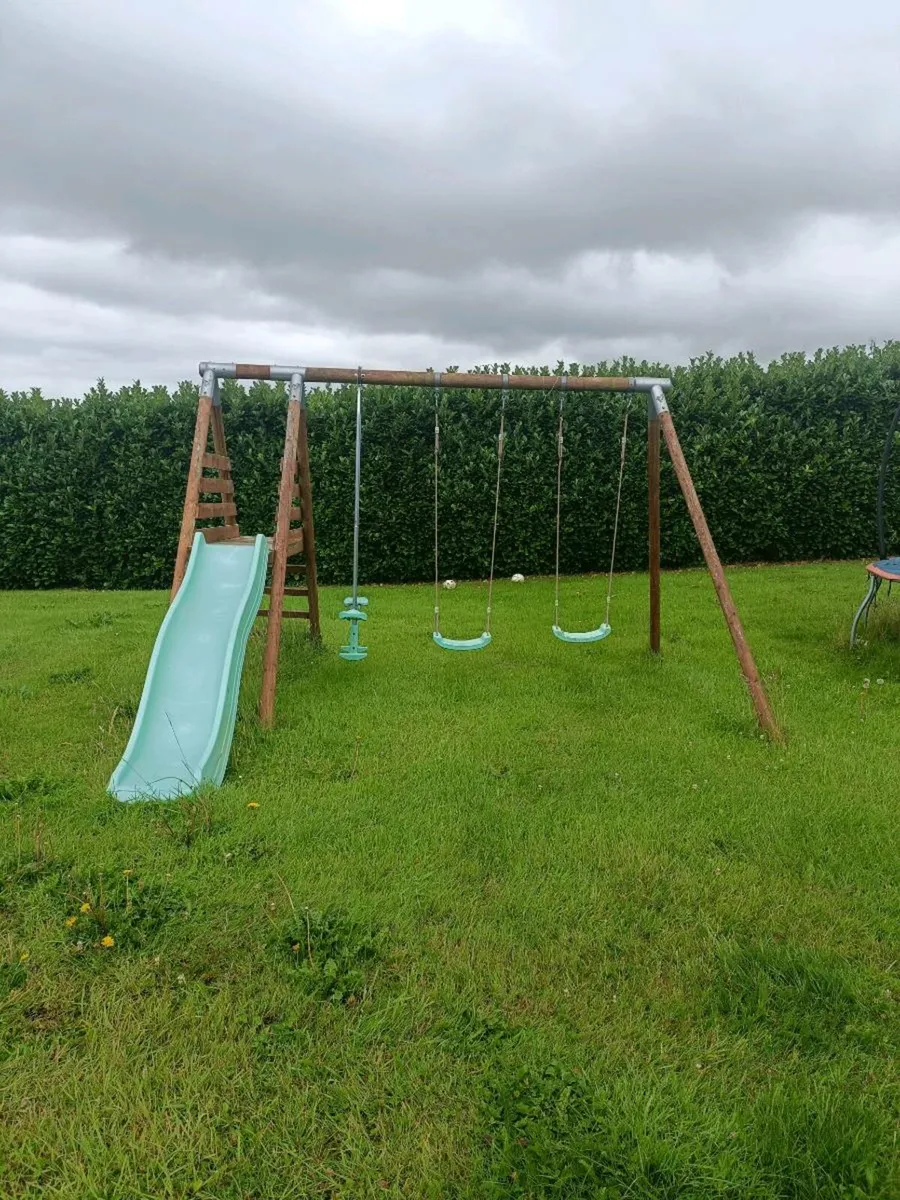 Swing Set with slide - Image 1