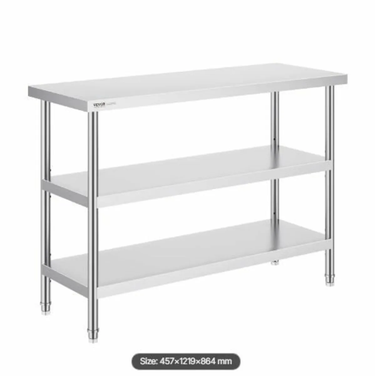 Stainless Steel Table Commercial - Image 3