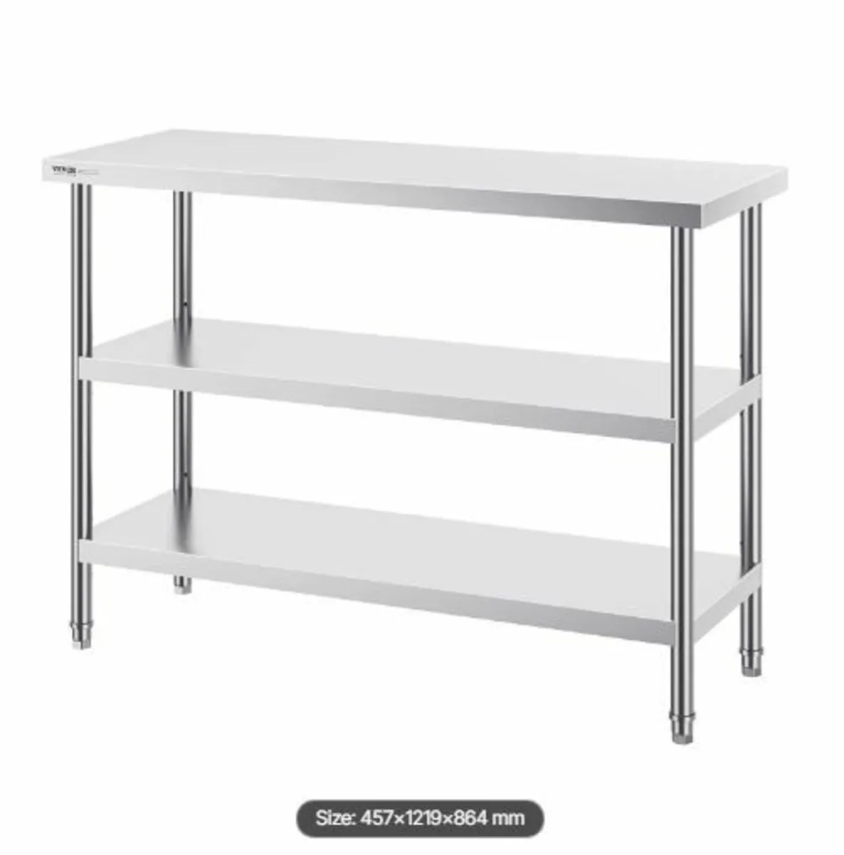 Stainless Steel Table Commercial - Image 4